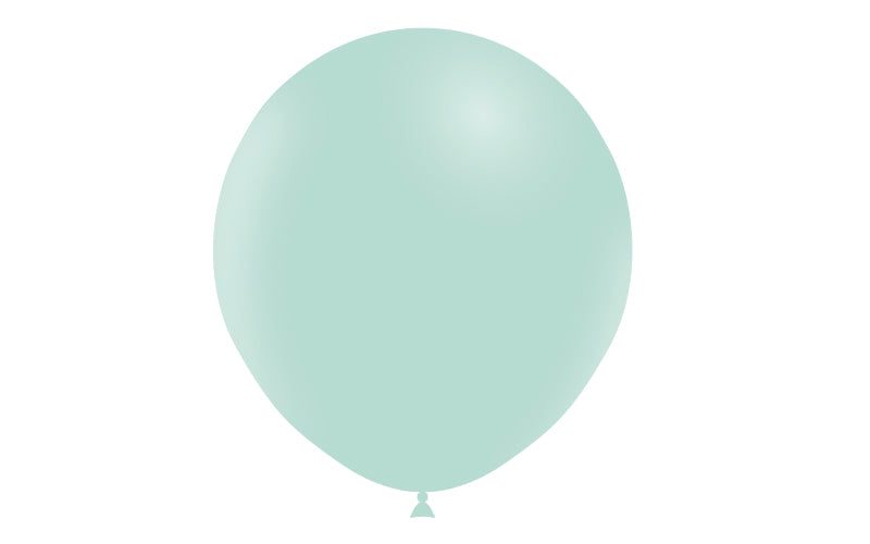 25st Gröna Pastell Ballonger 18" / 45cm