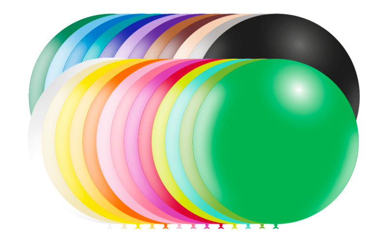 10st Blandade Ballonger 2ft / 60cm