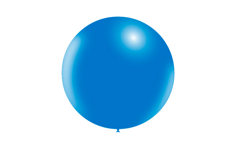 10st Blåa Ballonger 2ft / 60cm