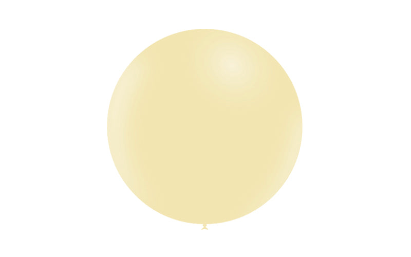 10st Gul Pastell Ballonger 2ft / 60cm