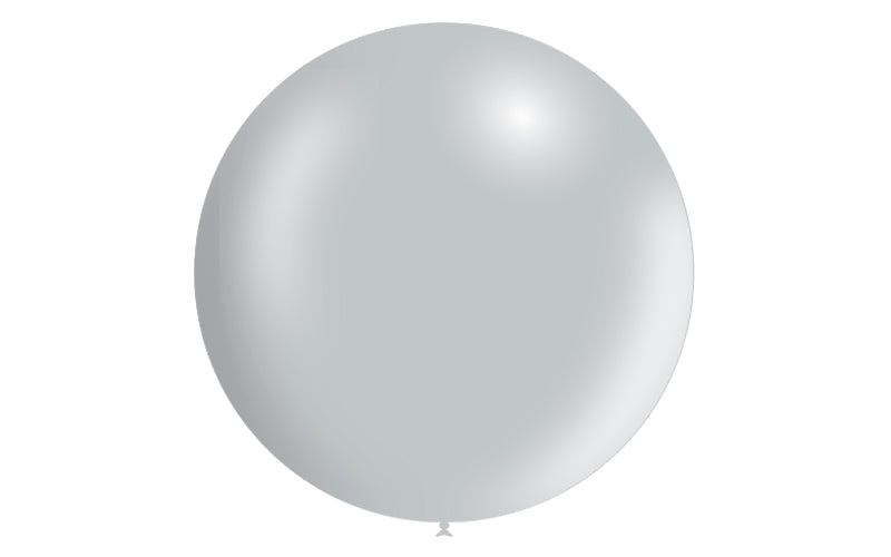 2st Silver Metallic Ballonger 3ft / 90cm
