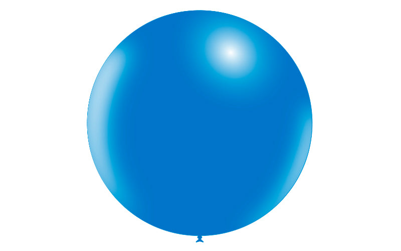 2st Blåa Ballonger 3ft / 90cm