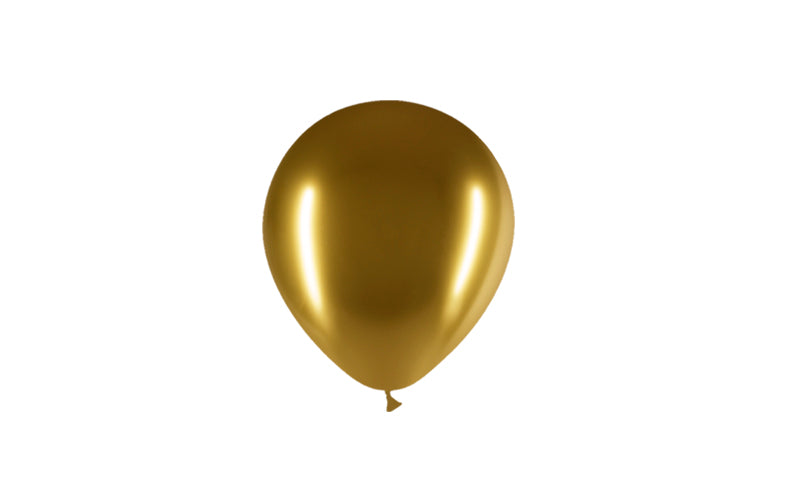 100st Guld Brilliant Ballonger 5" / 14cm