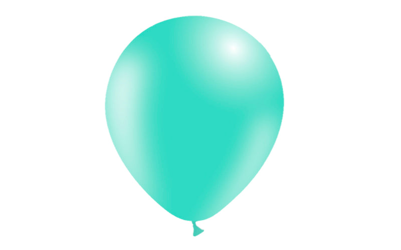 100st MintGröna Ballonger 12"/30cm