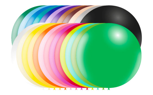 10st Blandade Ballonger 2ft / 60cm