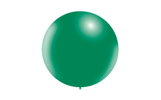 10st MörkGröna Ballonger 2ft / 60cm