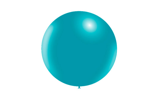 10st Turkosa Ballonger 2ft / 60cm