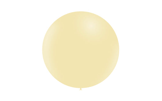10st Gul Pastell Ballonger 2ft / 60cm