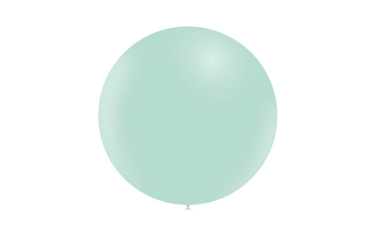 10st Gröna Pastell Ballonger 2ft / 60cm