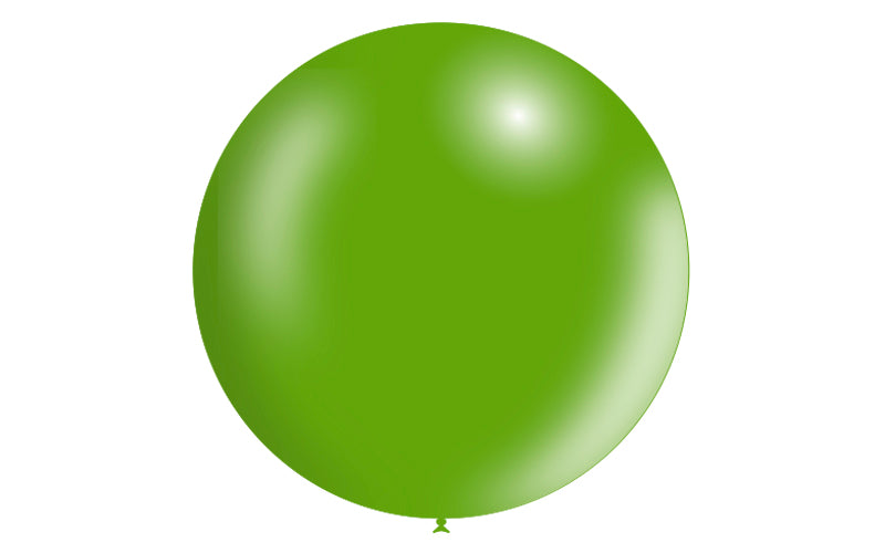 2st Grön Metallic Ballonger 3ft / 90cm