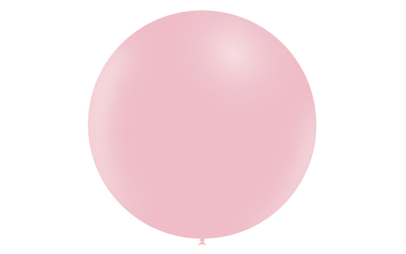 2st LjusRosa Pastell Ballonger 3ft / 90cm