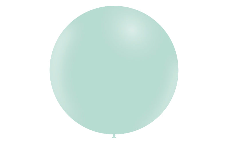 2st Gröna Pastell Ballonger 3ft / 90cm