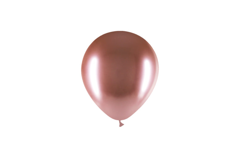 100st RoseGuld Brilliant Ballonger 5" / 14cm
