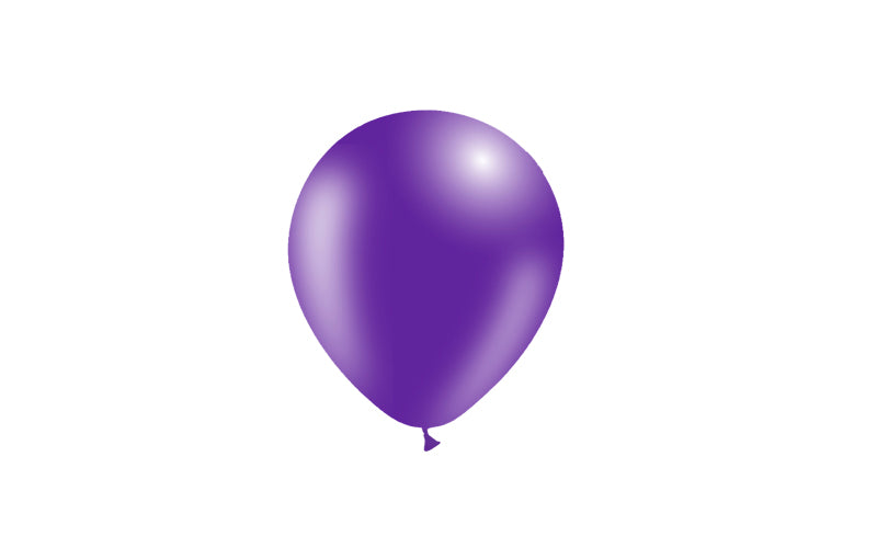 100st Lila Ballonger 5" / 14cm